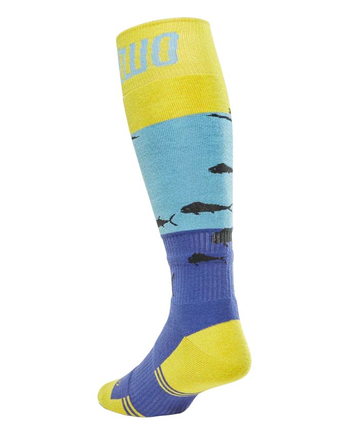 ThirtyTwo TM Coolmax Men's Sock 2026 | Blue/Yellow